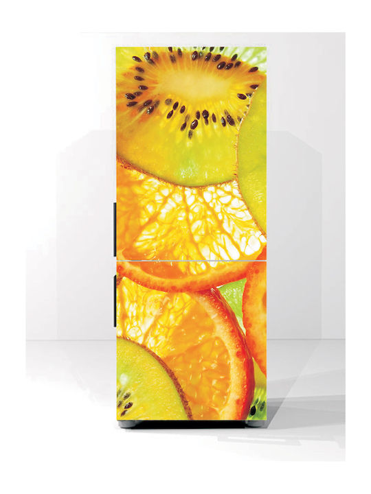 Αυτοκόλλητο Ψυγείου Kiwi Orange 65cm