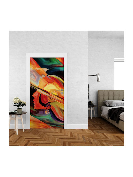 Αυτοκόλλητο Πόρτας Abstract 04 90cm