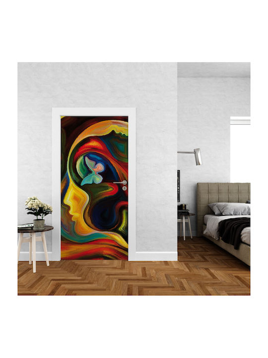 Αυτοκόλλητο Πόρτας Abstract 06 90cm