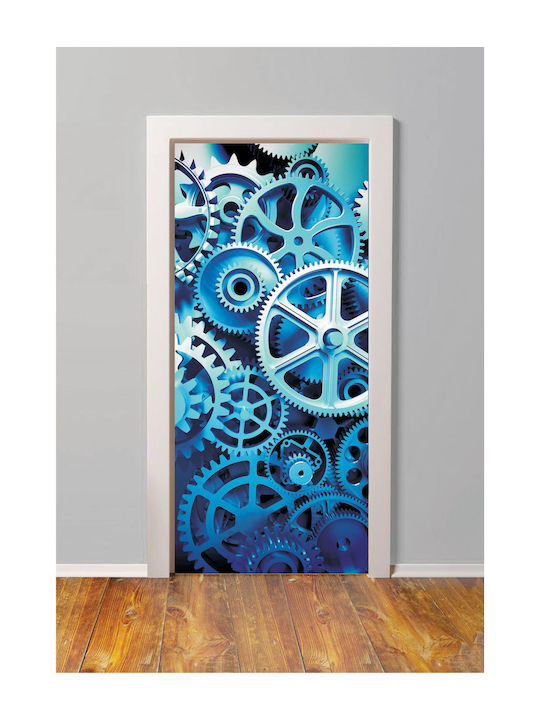 Türsticker Zahnräder 90cm