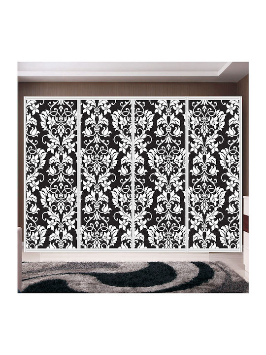 Wardrobe Sticker Retro Pattern 310cm