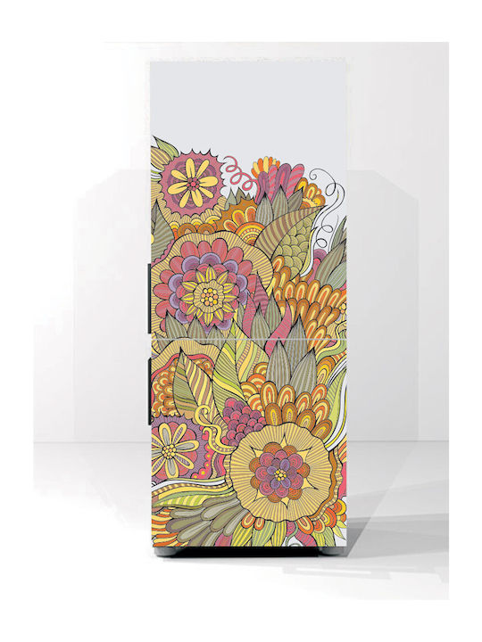 Αυτοκόλλητο Ψυγείου Vintage Flowers 2 170cm