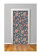 Vintage Flowers Door Sticker 60cm