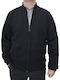 Herren Strickjacke Schwarz