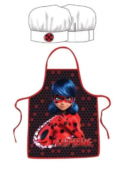 Halantex Kids Apron with Chefs Hat Multicolour