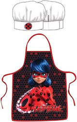 Halantex Kids Apron with Chefs Hat Multicolour