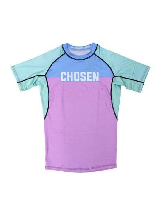Chosen Ανδρική Κοντομάνικη Μπλούζα CHRS141 για Jiu-Jitsu Ροζ