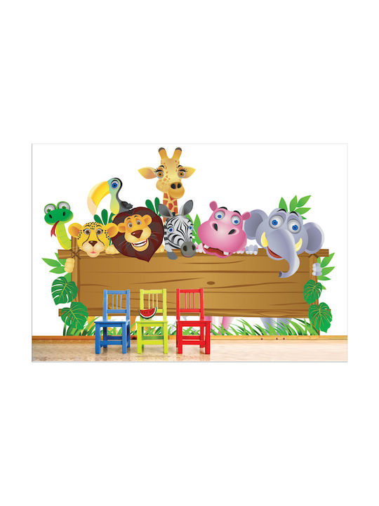 African Friends Adhesive Wallpaper 300cm