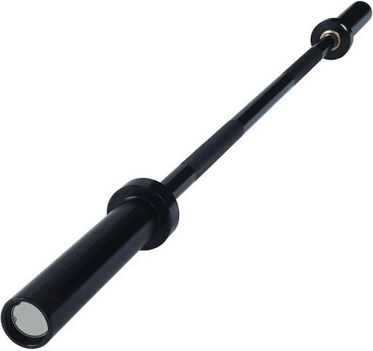 Mfitness Ίσια Μπάρα Ολυμπιακού Τύπου Φ50 20kg Μήκους 220cm με Κολάρα