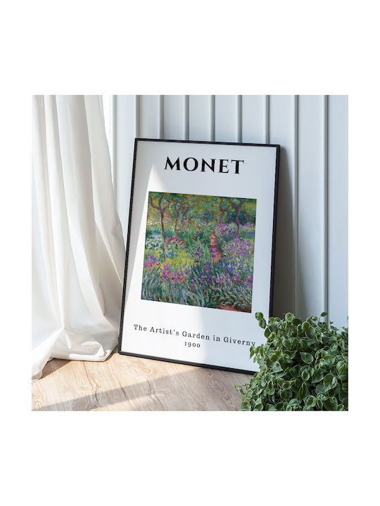 Poster Monet Artist's Garden Art014 30cm X 40cm...