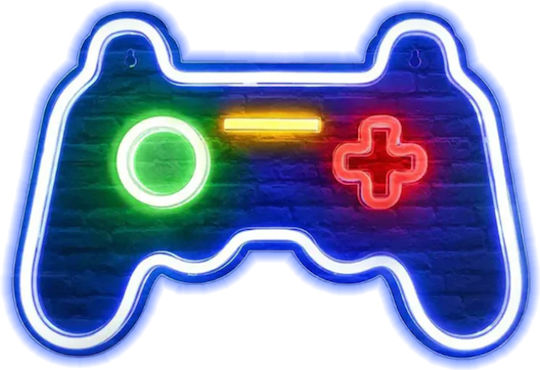 Controller Led Neon Skilt Blue Gadget