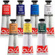 Daler Rowney Graduate Set Ölfarben Preußischbla...