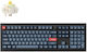 Keychron V6M-D4 Max QMK/VIA V6M-D4 Wireless Gaming Mechanical Keyboard with Gateron Jupiter Banana Switches and RGB Lighting (English US) Carbon Black