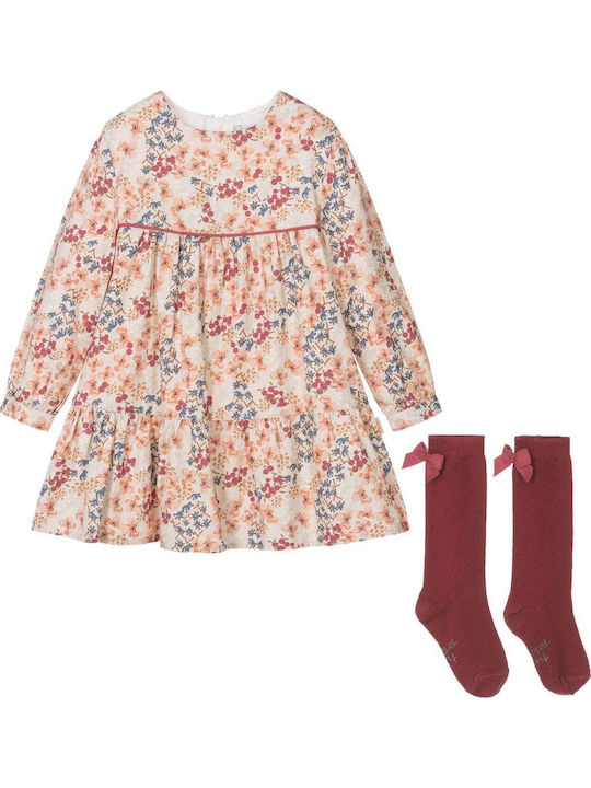 Kinderkleid Set mit Accessoires Embrime