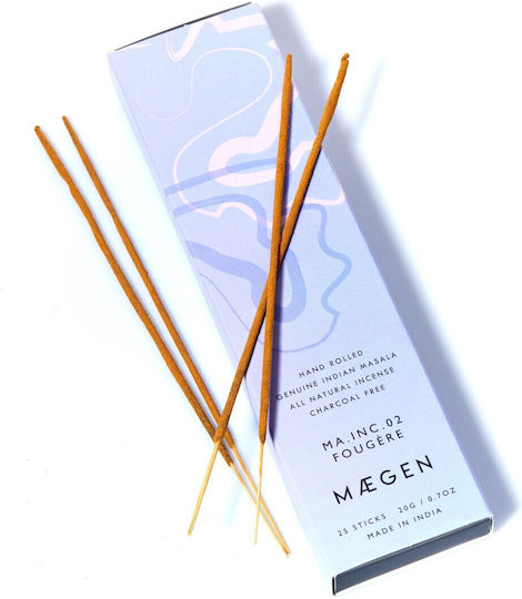 Fougere 25 Masala Räucherstäbchen 20cm Maegen