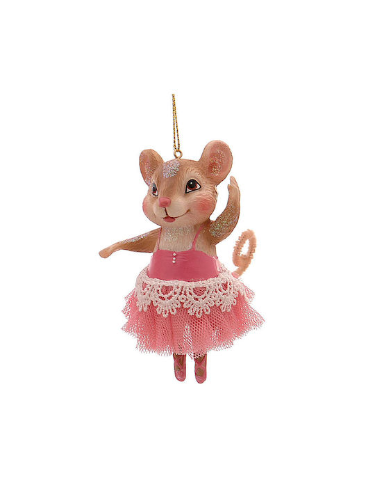 Hängendes Ornament Maus Polyresin