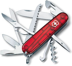 Victorinox Huntsman Швейцарско ножче Червен
