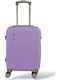Playbags Cabin Travel Suitcase Hard Lila with 4 Wheels Height 52cm ps1867-18