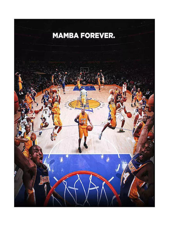 Poster Nba Kobe Bryant Mamba Forever Snk242 21cm X 30cm