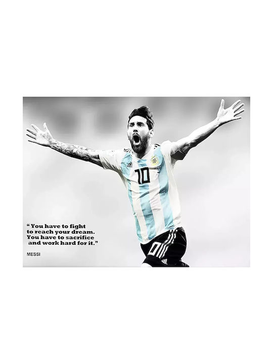 Poster Messi Sc033 30cm X 40cm
