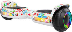 Rebel Cruiser Paint Hoverboard 240W Πολύχρωμο
