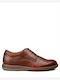 Damiani Men's Leather Casual Shoes Tabac Brown