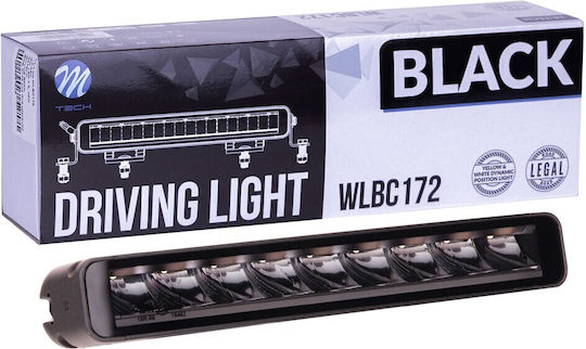 Driving Light Black Series 9x5w LED 12-48v 45w 5,700k 3,780lm 2 Uses 283x54x58mm 1 Piece