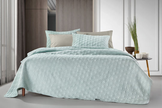 Guy Laroche Tempest Подредба Покривало Кингсайз Микрофибър Като 250x240см 2бр