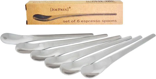 Joe Frex Ses6 Καφέ/Τσαγιού Ανοξείδωτα Ασημί 10.8cm 9001350000 6τμχ