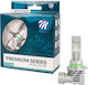 M-Tech Λάμπα Αυτοκινήτου HB4-9006 LED 6500K Ψυχρό Λευκό 9-32V 50W
