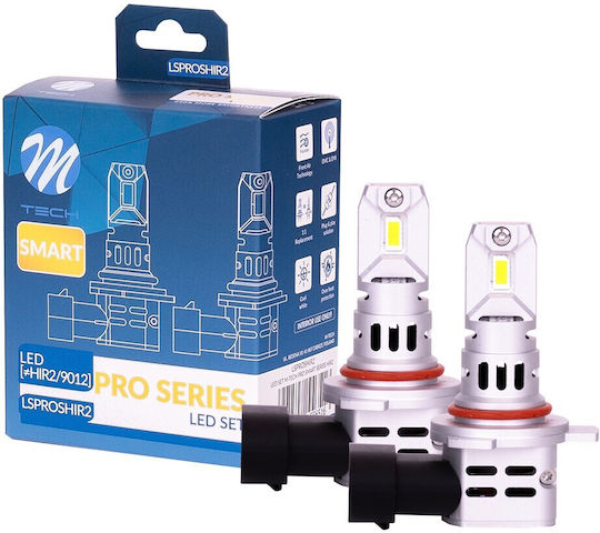 M-Tech Lamps Car HIR2-9012 Canbus LED 6000K Cold White 12V 36W 2pcs