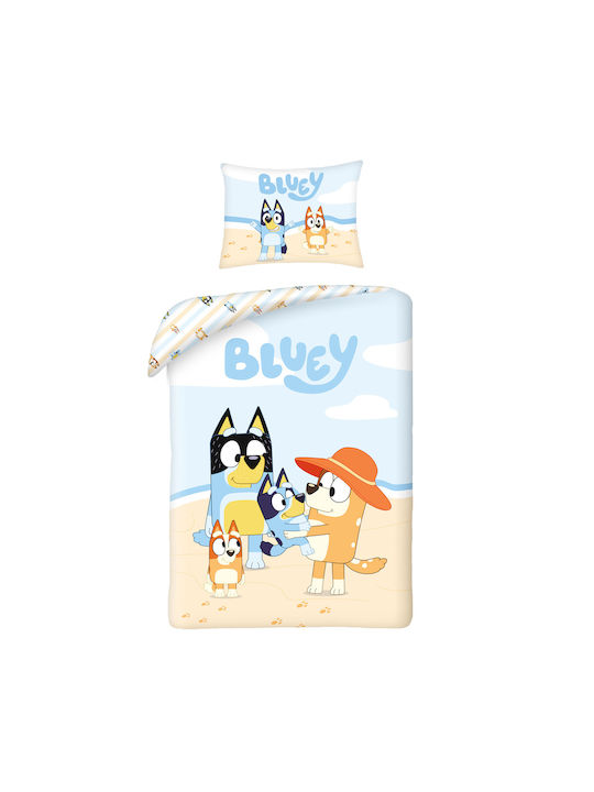 Darymex Set Kinderbettbezüge Einzel Blue