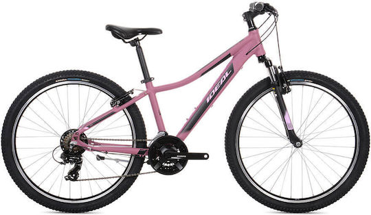Ideal Trial 26" 2024 Ροζ Mountain Bike με Ταχύτητες