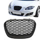 Prasco 220758 Maske Seat Leon 1p Altea 2009-2013 Wabengitter Ohne Emblem Schwarz 1 Stück