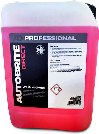 Autobrite Direct Автомобилен шампоан With Wax и Аромат Череша 5lt