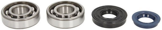 Athena Engine Block Crankshaft Bearings and Seals Radial Shaft Motorcycle Bearings Set