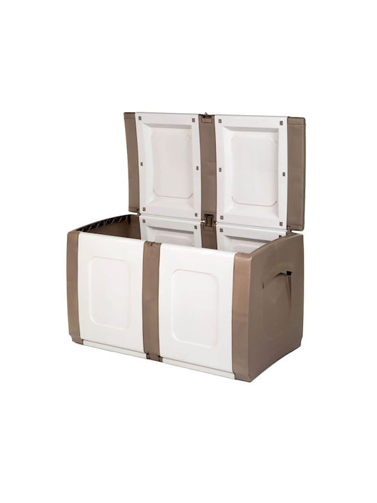 Außenlagerbox Regular Kunststoff 280Es Beige L94xB50xH57cm Außenlagerbox Regular Kunststoff 280Es Beige L94xB50xH57cm