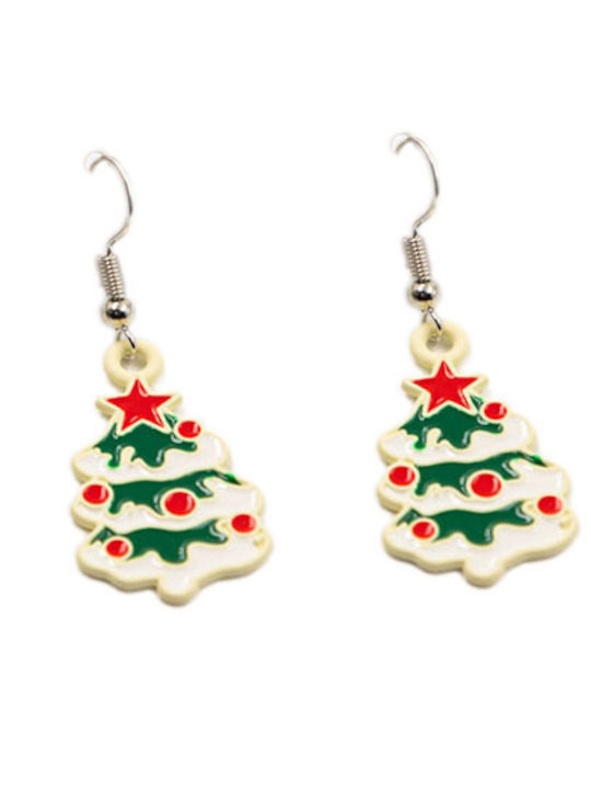 Christmas Tree Ball Earrings