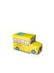 General Trade Children's Storage Box made of Fabric Yellow 55x25x30cm 1pcs