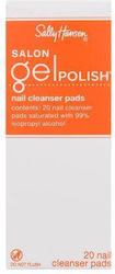 Sally Hansen Salon Gel Polish Nagelreinigungspads Aceton Nagelreinigungspads 20 Stück Damen