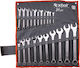 Set de chei poligonale germane Extol Premium 6-32mm 21 piese