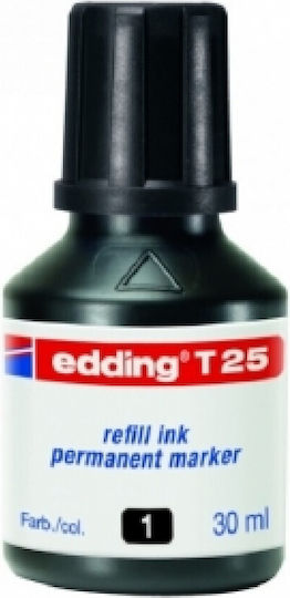 Edding Ανταλλακτικό Μελάνι για Πένα Μαύρο 30ml