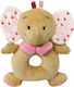 Tulilo Rattle Pink Elephant 18 Cm