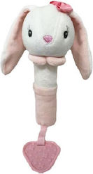 Tulilo Toy Sound Bunny 17 Cm White Pink