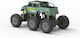 Rw Τηλεκαυτεθυνομενο 1:8 Truck Climber 6x6 Usb Rechargeable Πρασινο 26611b