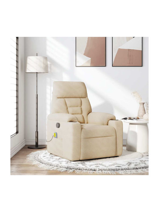 Relaxsessel Friseurwaschbecken mit Fußhocker Cr...