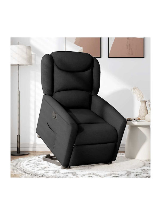 Fotoliu Relax cu Puf Întuneric 78x95x100cm