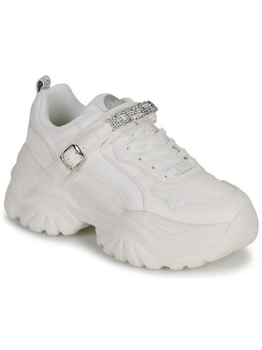 Buffalo Glam Sneakers White