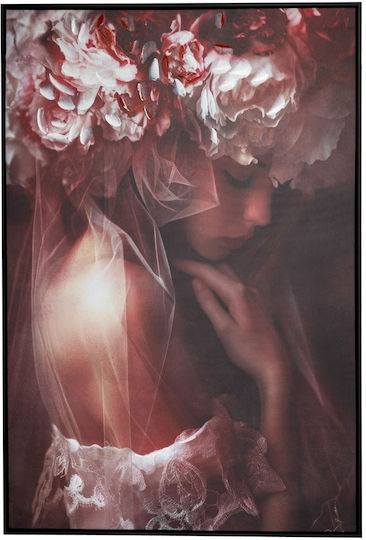 Iliadis Kinder Wandkunst Shy Girl auf Segeltuch 83x123cm