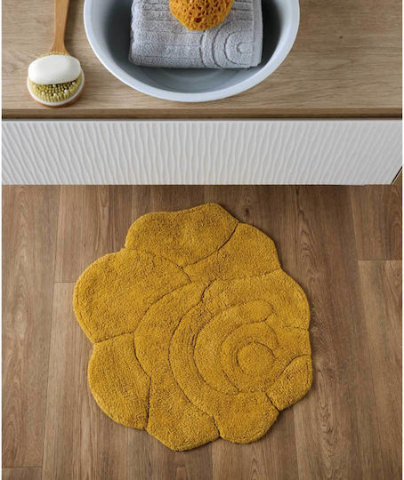 Kentia Set Badematten Baumwolle Rund Loft Rosie 000076584 09 Φ60cm